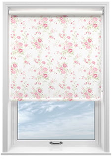 Shabby Chic by Rachel Ashwell Wildflower (Blackout), Rose - Roller Blind